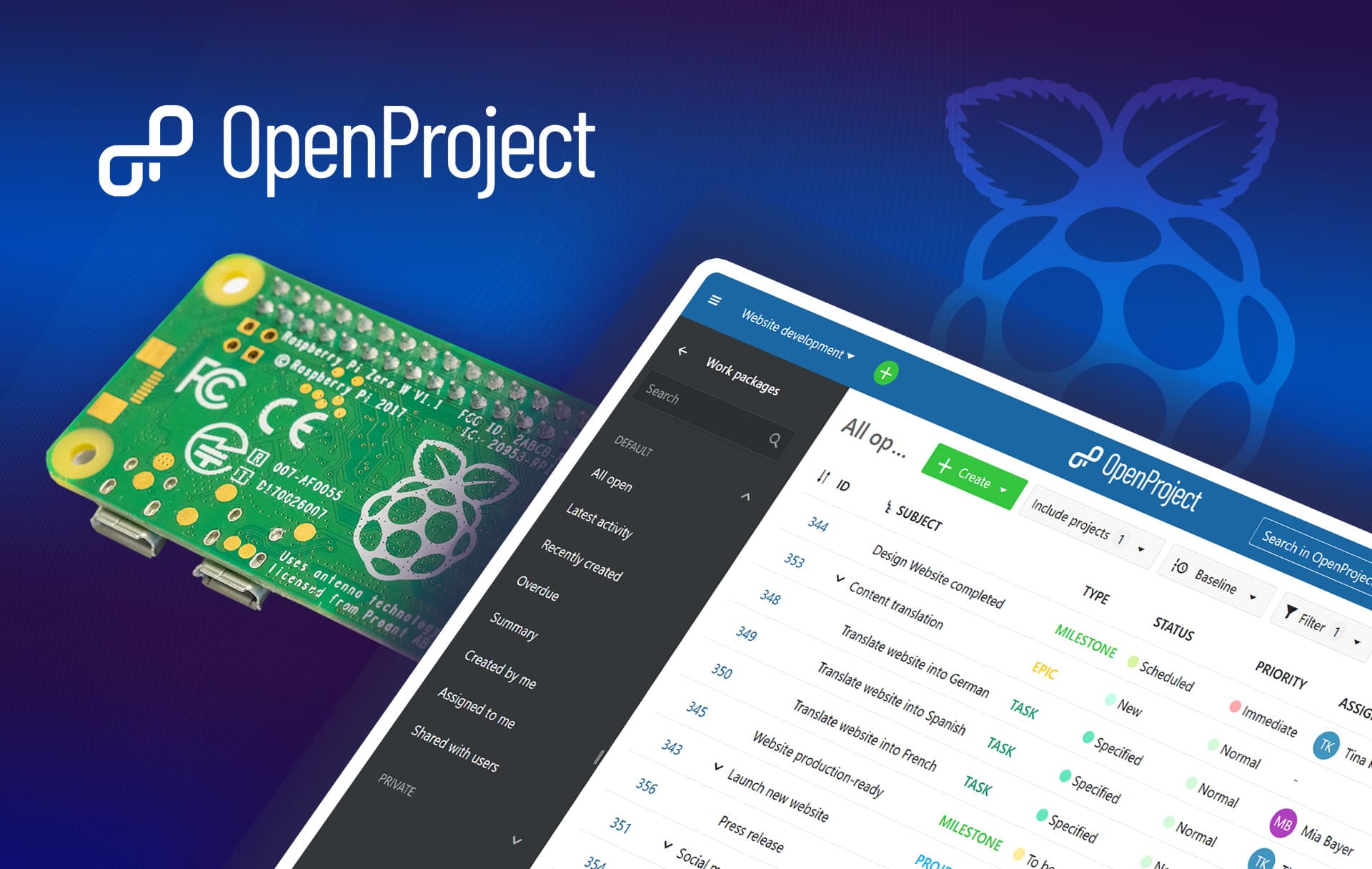 Learn how to install OpenProject on a Raspberry Pi Learn how to install OpenProject on a Raspberry Pi