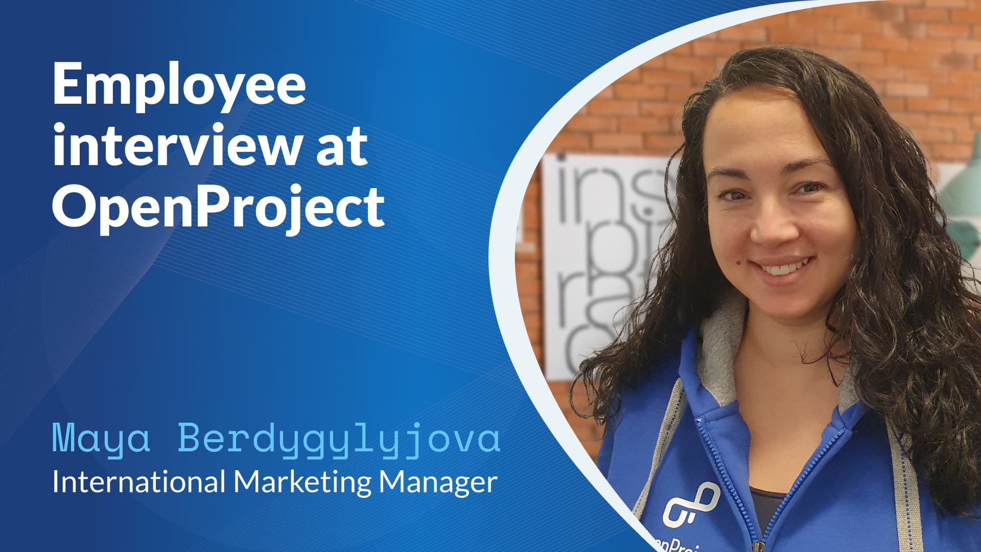 Mixing Creativity and Tech: A Conversation with Maya Berdygylyjova, OpenProject’s Lead Documentation Writer Mixing Creativity and Tech: A Conversation with Maya Berdygylyjova, OpenProject’s Lead Documentation Writer