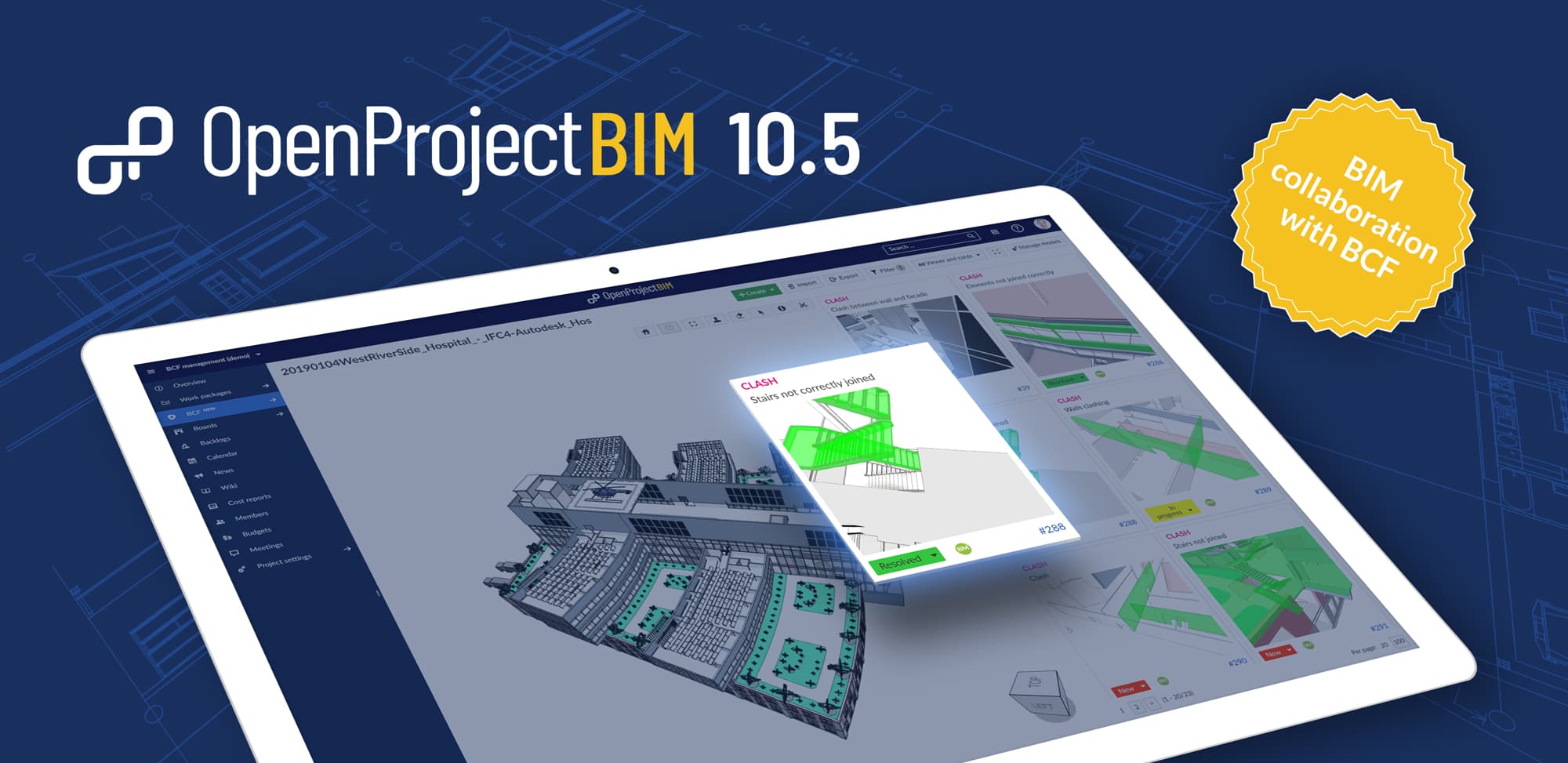 OpenProject BIM 10.5: BCF Management extends BIM project management OpenProject BIM 10.5: BCF Management extends BIM project management