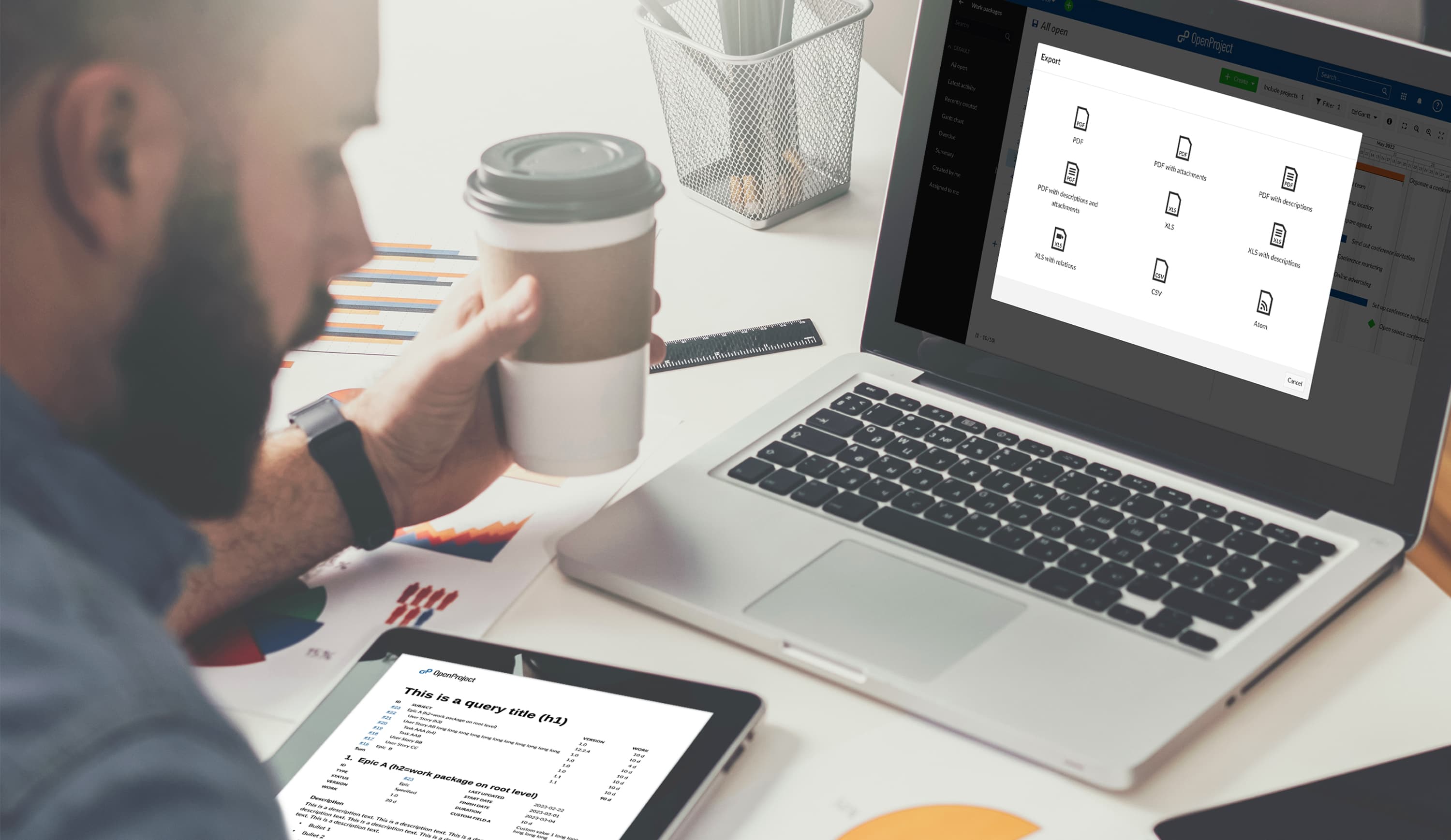 News from the Product Desk: PDF export of work plans News from the Product Desk: PDF export of work plans