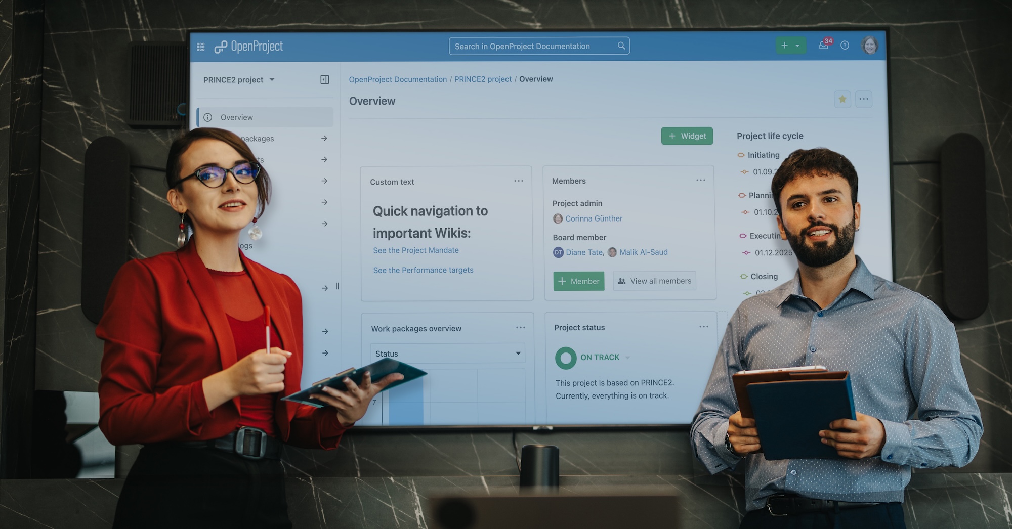 PRINCE2 with OpenProject PRINCE2 with OpenProject