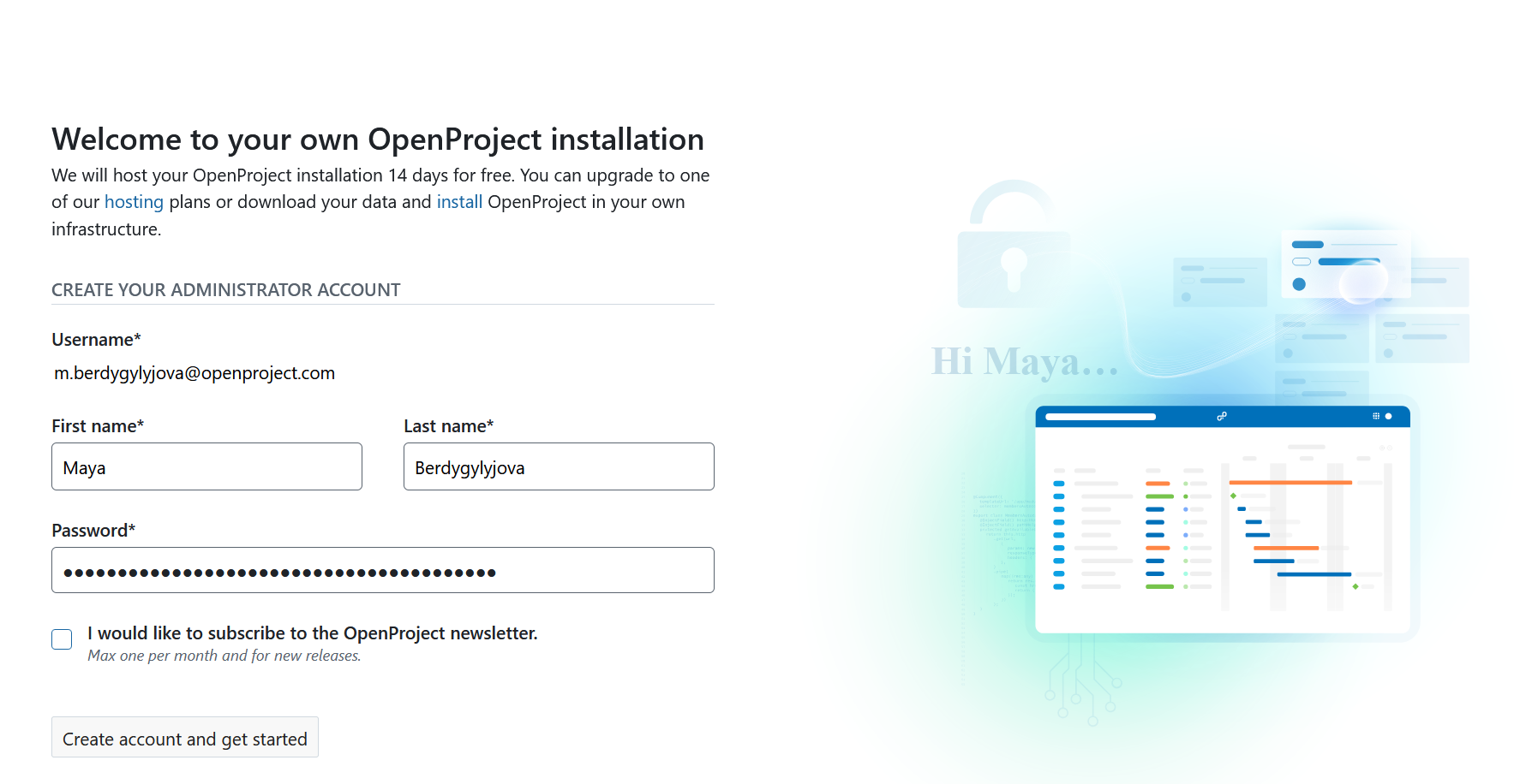 Enterprise cloud edition trial