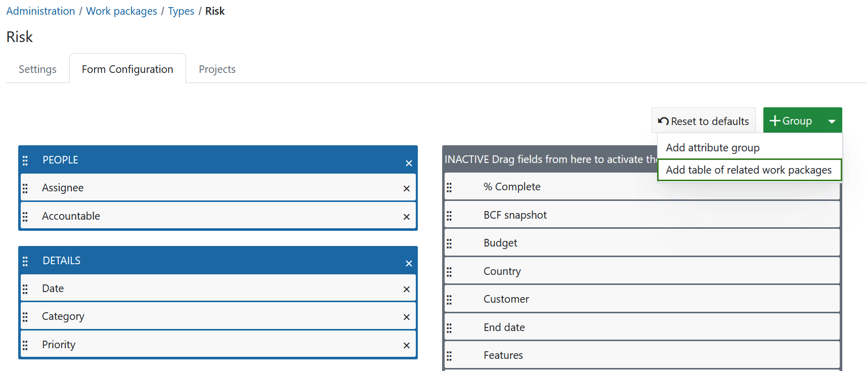 Sys-admin-table-of-related-work-packages